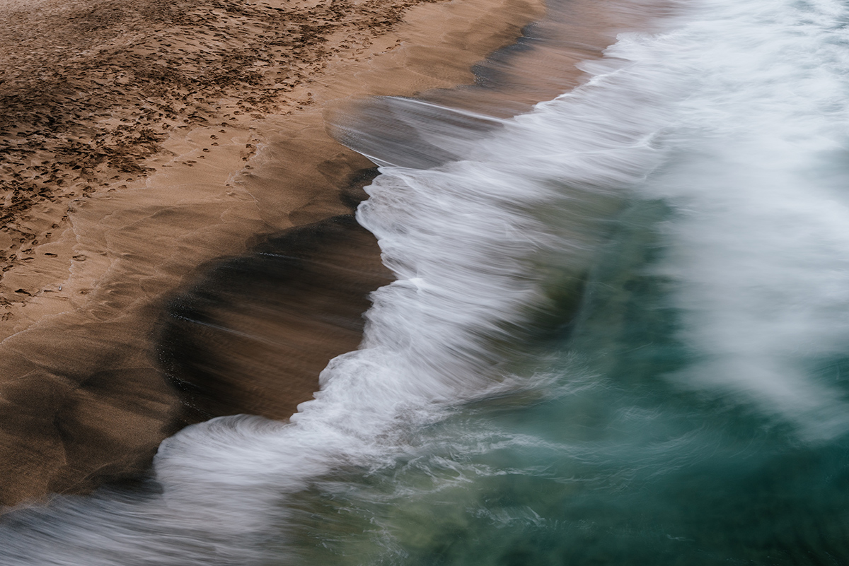 Der Strand Skarðsvík auf der Halbinsel Snæfellsnes (Island)