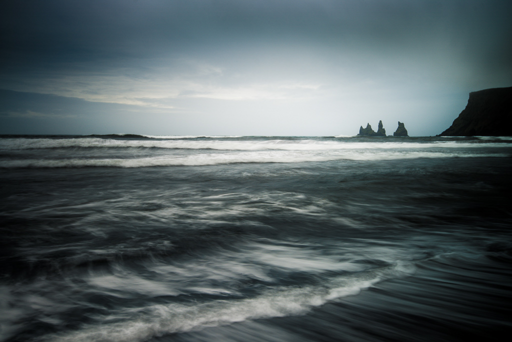 Der Strand von Vik, Island
