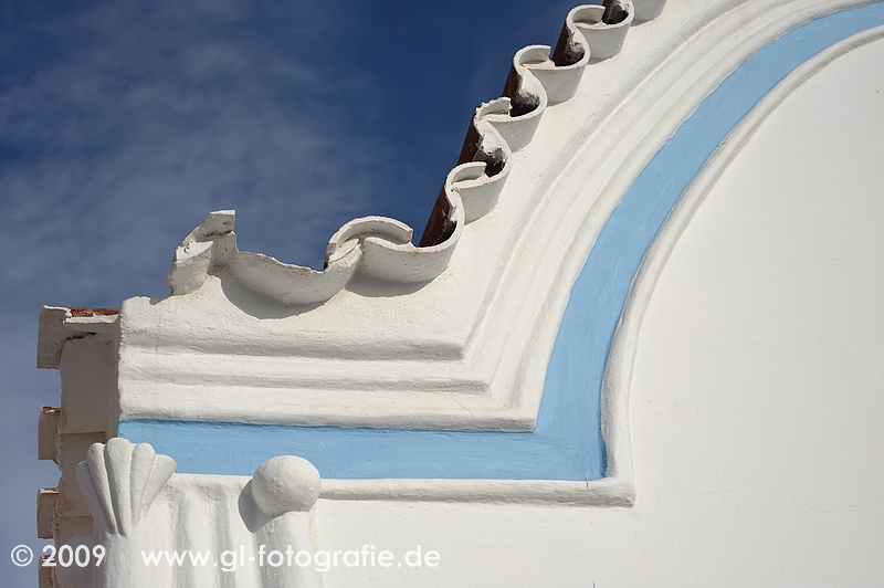 Detail einer Kapelle