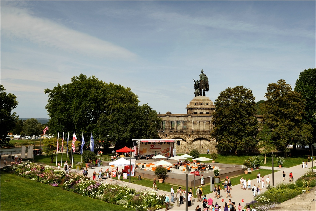 Deutsches Eck vom Blumenhof
