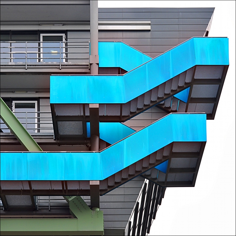 Die blaue Treppe #4