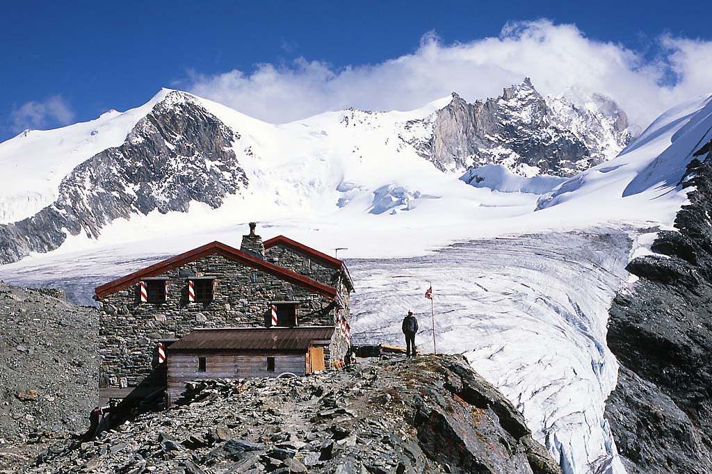 Die Cap de. Tracuit in 3256 m Höhe