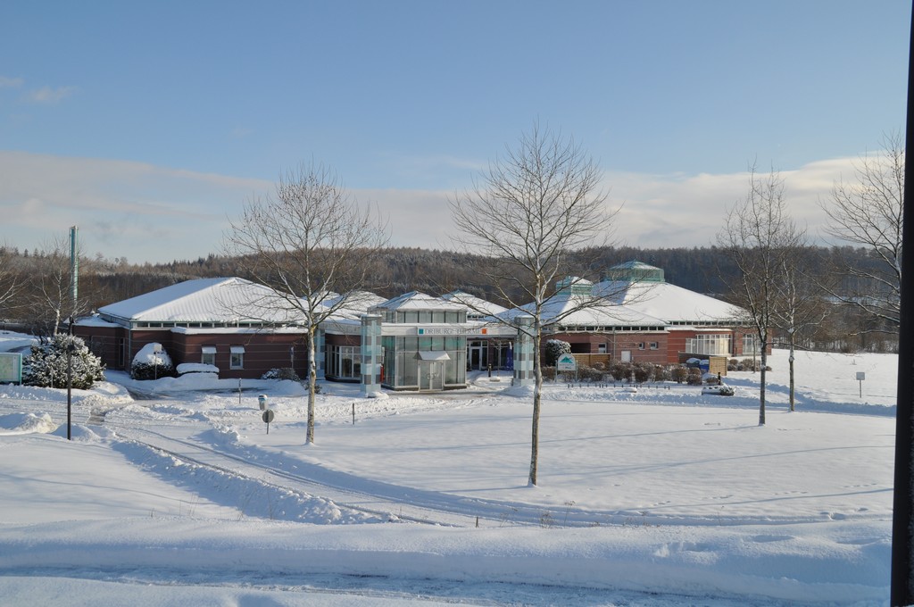 Die Driburg Therme im Licht