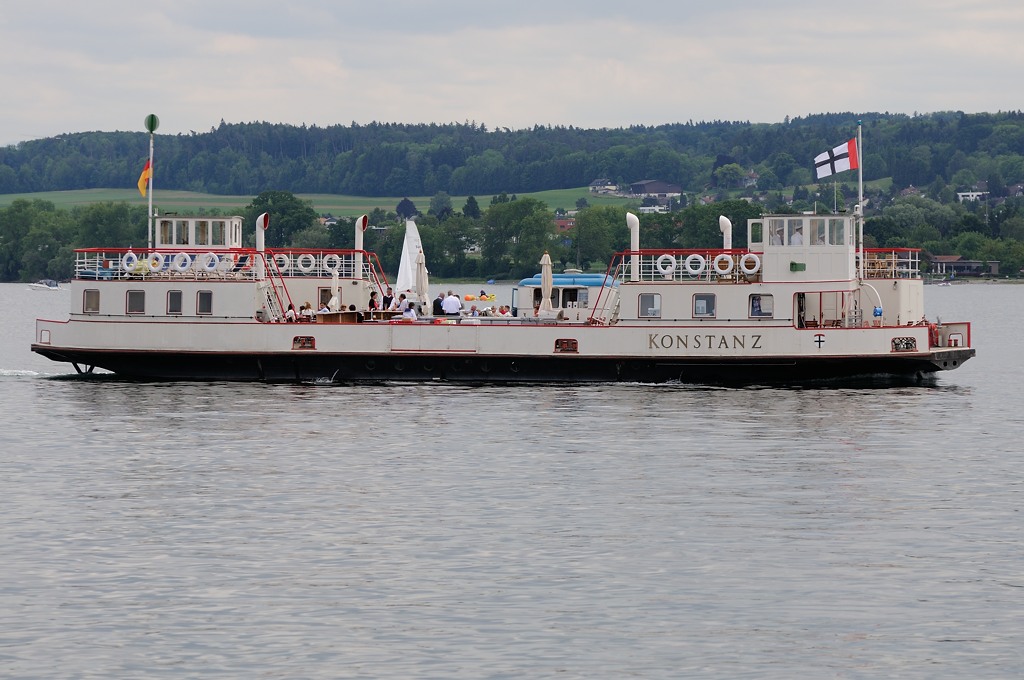 Die erste Autofähre Konstanz - Meersburg
DSD 6277