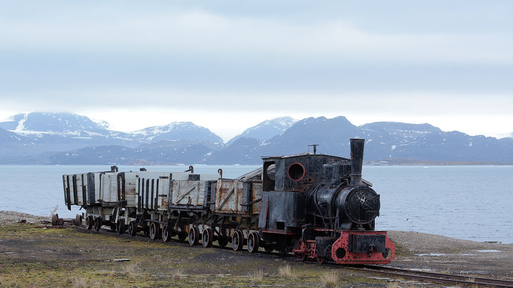 Die nördlichste Eisenbahn der Welt.
Denkmal in Ny Alesund.
Borsig Nr. 7095 von 1909
2733