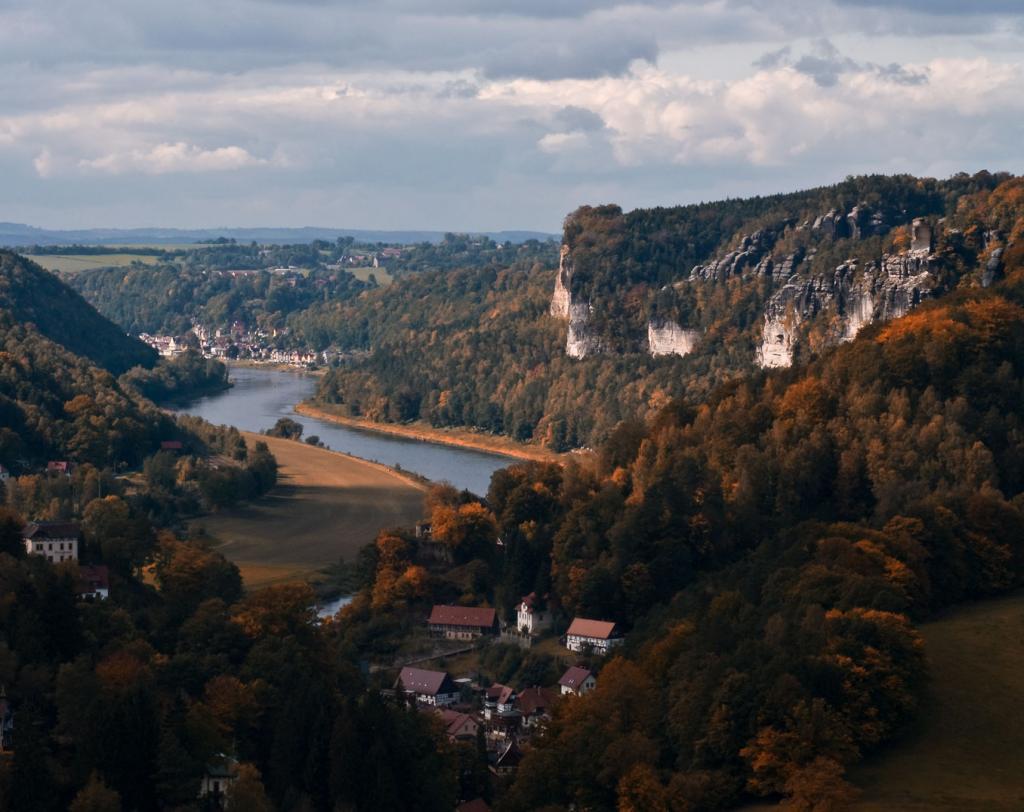 Die Sächsische Schweiz bei Dresden