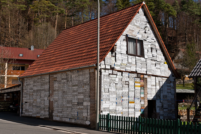 Die Schilderscheune in Wolfsberg (Fränkische Schweiz)