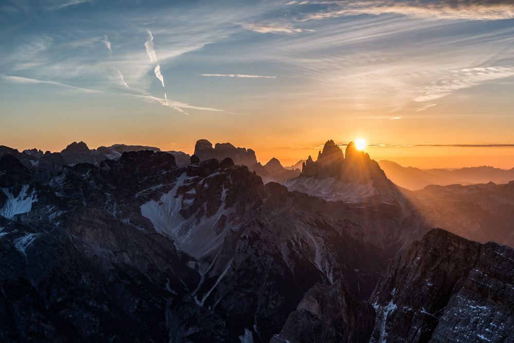 Die Sonne geht dann ein zweites Mal auf