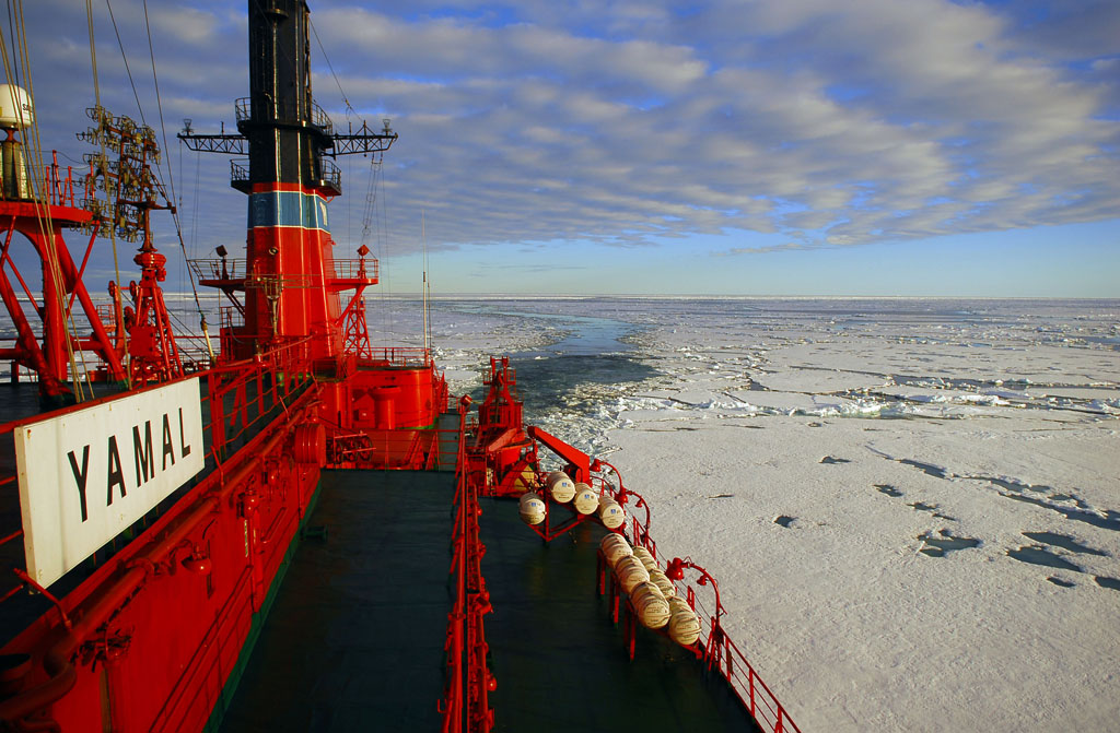 Die Yamal im Bereich von Franz Josef Land