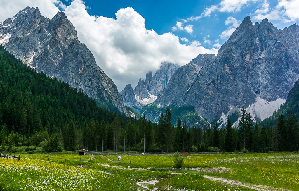 Dolomiten Fischleintal