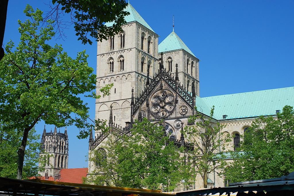 Dom zu Münster mit Überwasserkirche