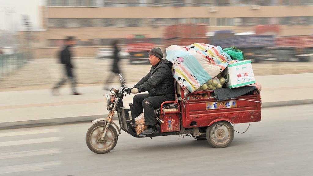 Don Huang
Elektro-Trike auf flotter Fahrt
(1204)