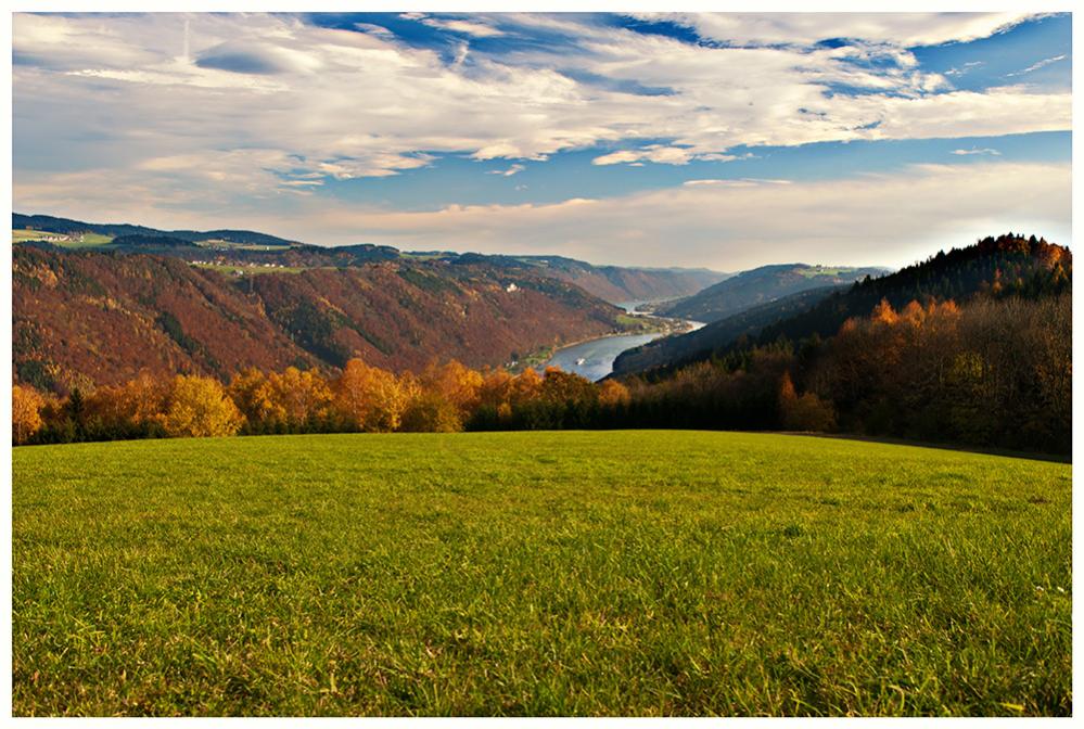 Donaublick von Flenkenthal Richtung Osten