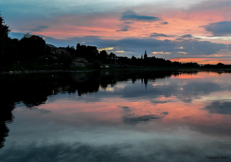 Dresden Blick auf Briesnitz