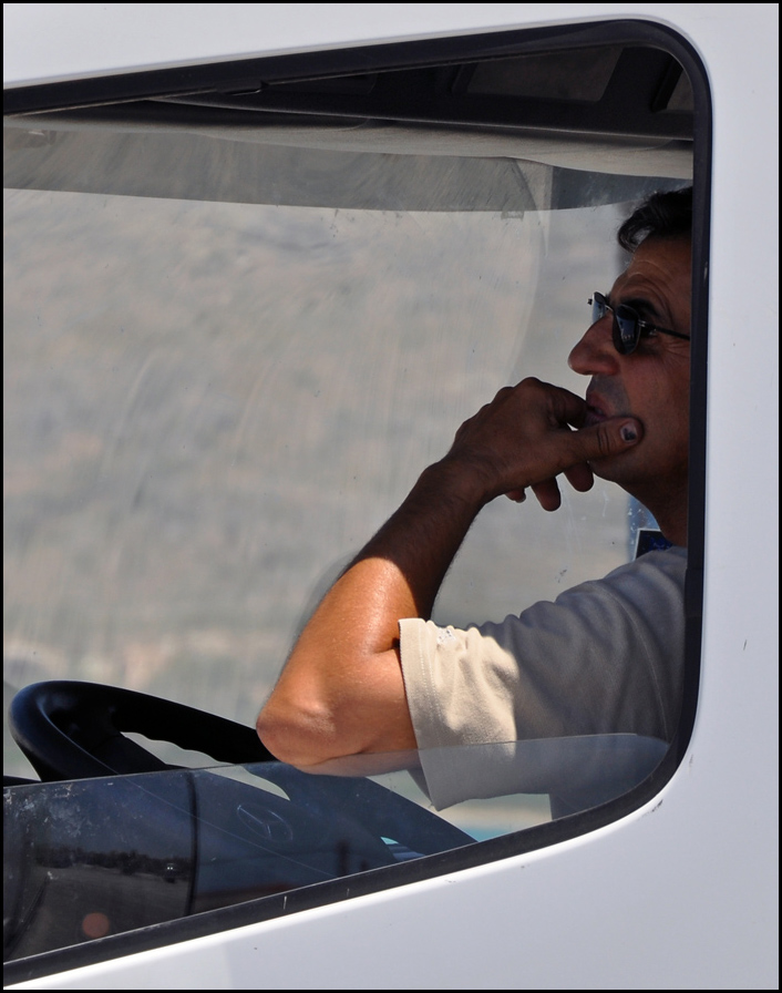 driver at rest