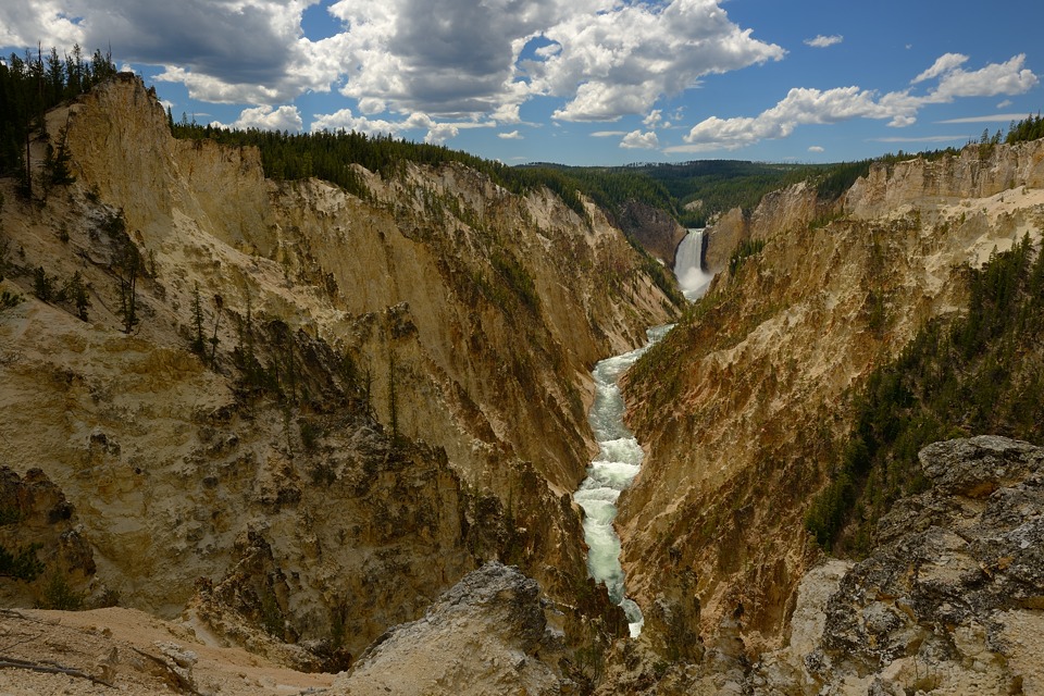 DSC 0606 NF-F
 Yellowstone, Grand Canyon of the Yellowstone, Lower Falls