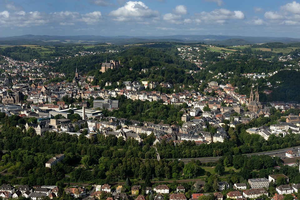 DSC 1011 NF-F
Blick über Marburg von der Spiegelslust