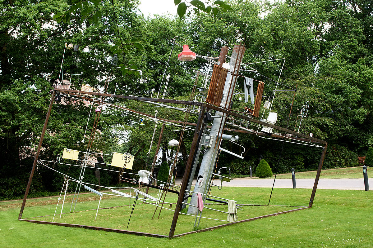 DSC 1015 Schloß Moyland / Hausinstallation