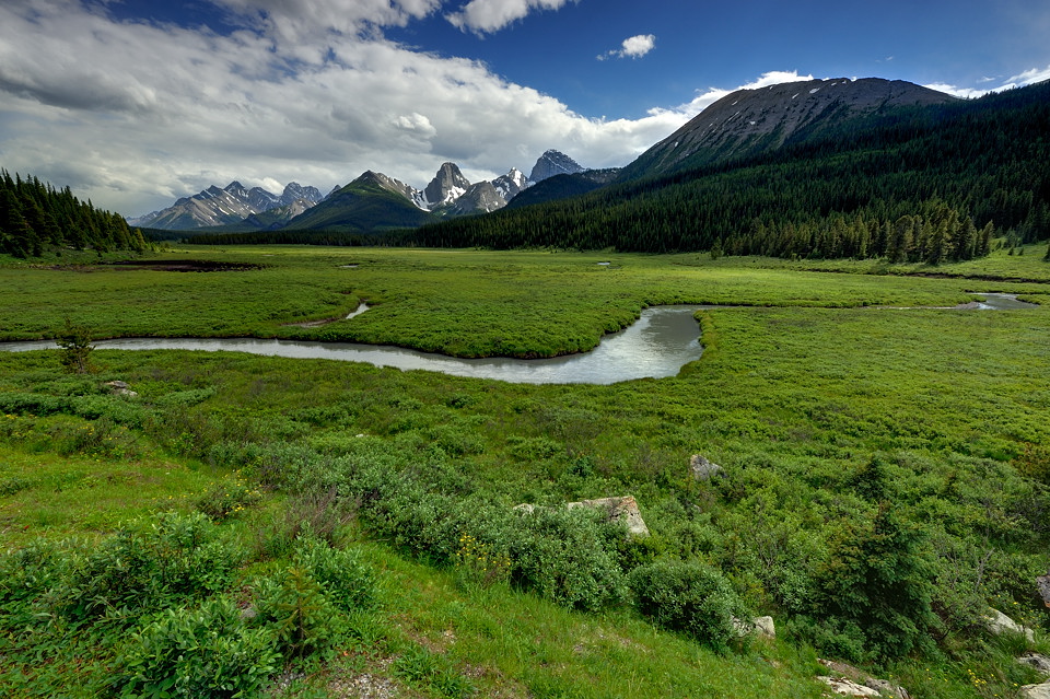 DSC4768 69 72 fused NF-F
Landschaft in den kanadischen Rocky Mountains
südöstlich des Banff NP