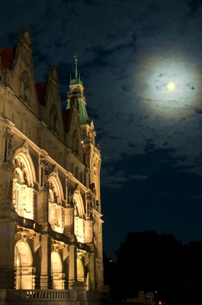 dunkel war's, der Mond schien helle...