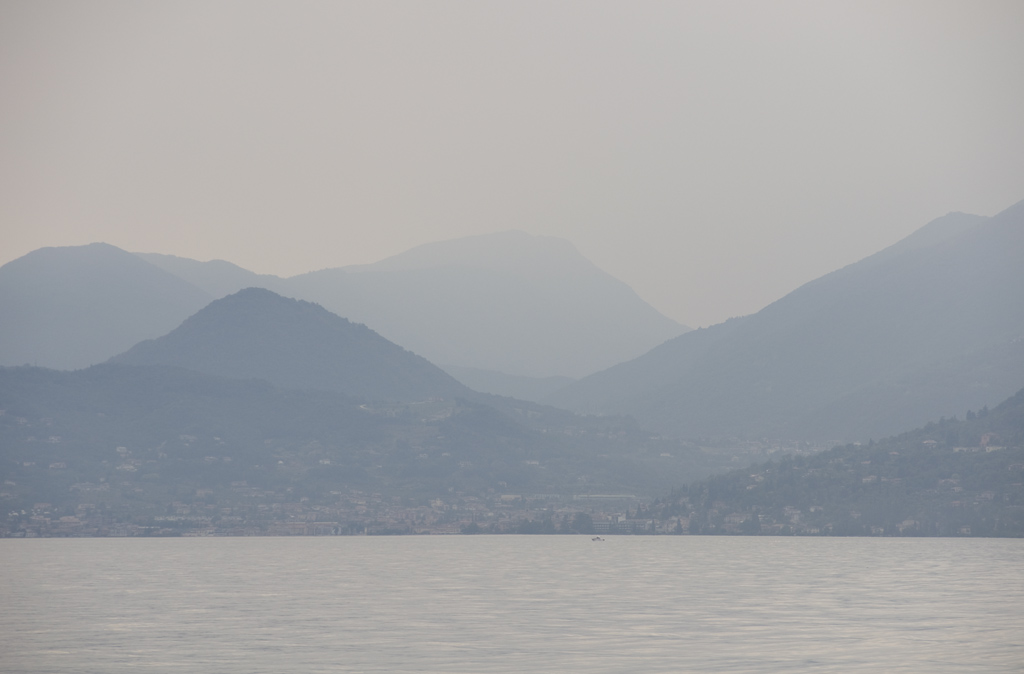 Dunst bei Garda