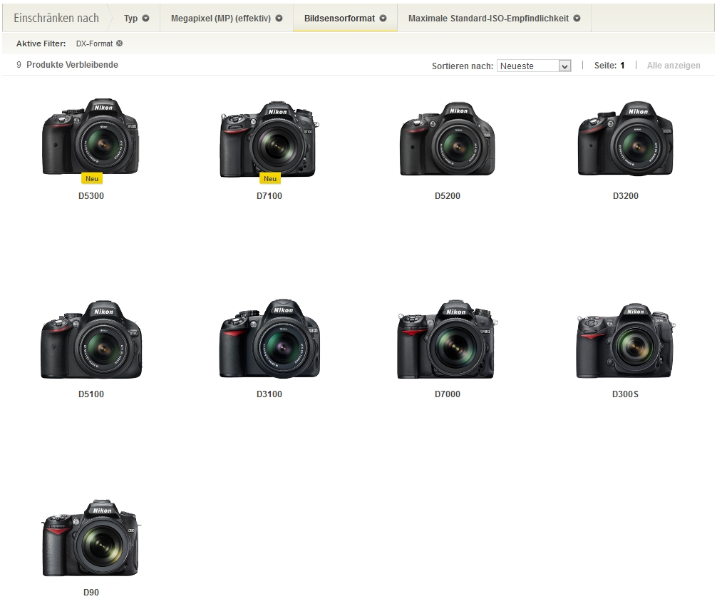 DX
Nikon Deutschland, Stand 20.12.2013