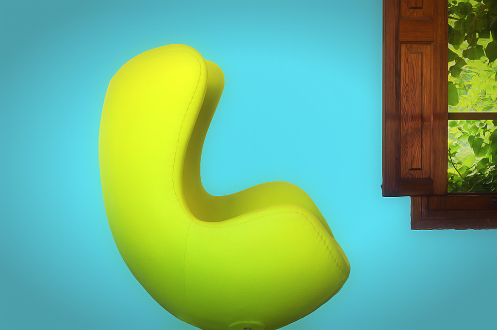 egg chair