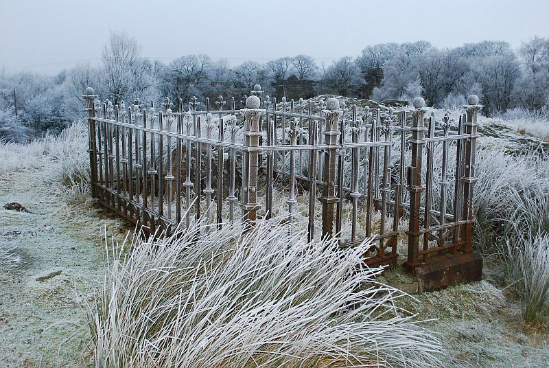Ein Friedhof unweit des Inverlochy Castle