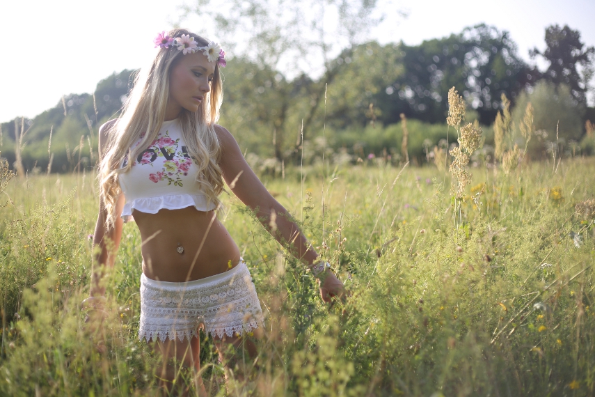 Eine Aufnahme aus einem Outdoorshooting.