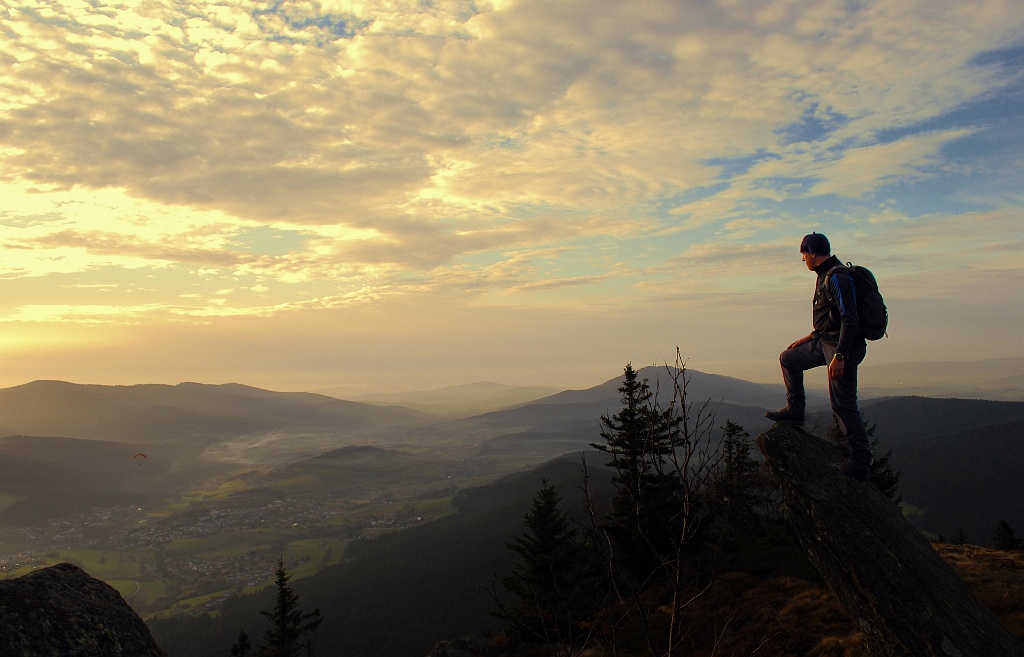 einsamer Wanderer