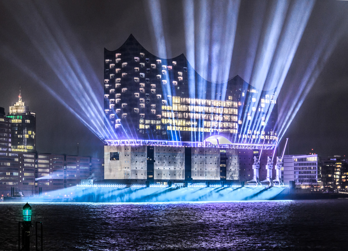 Elphi Lichtshow