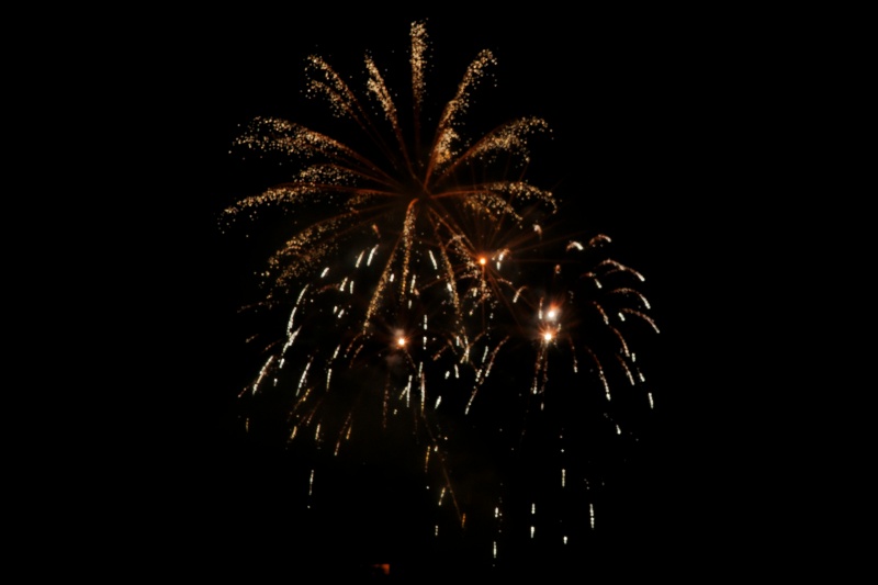 Ende de Feuerwerks