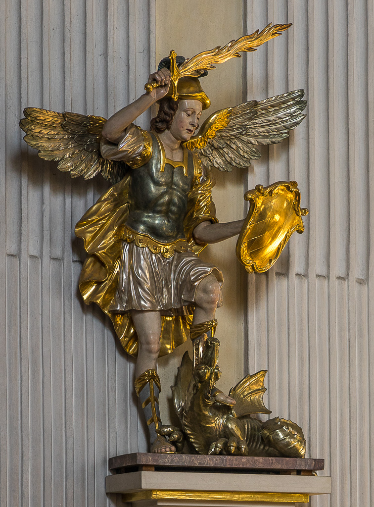 Erzengel Michael und Drache