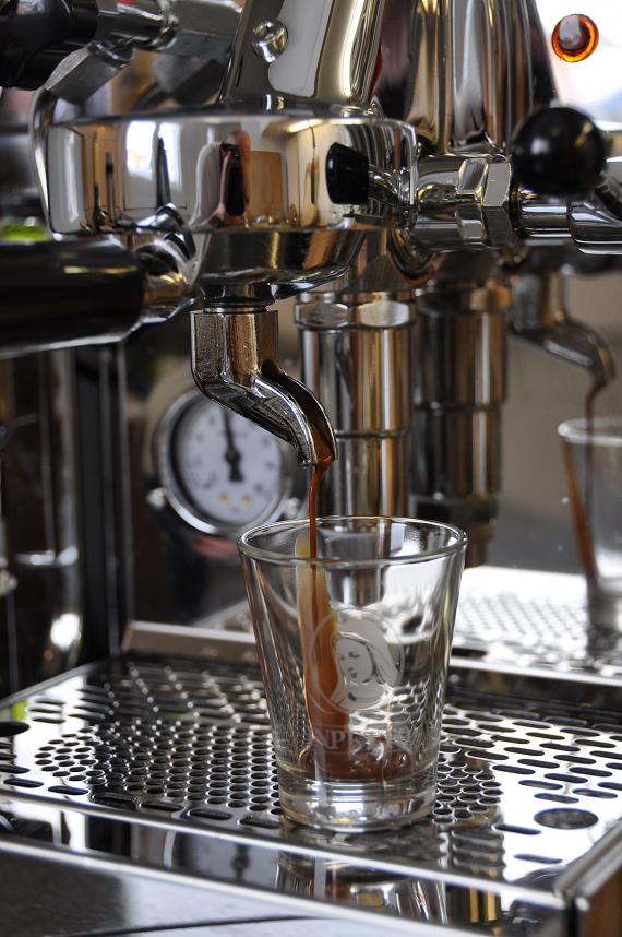 Espresso gedreht