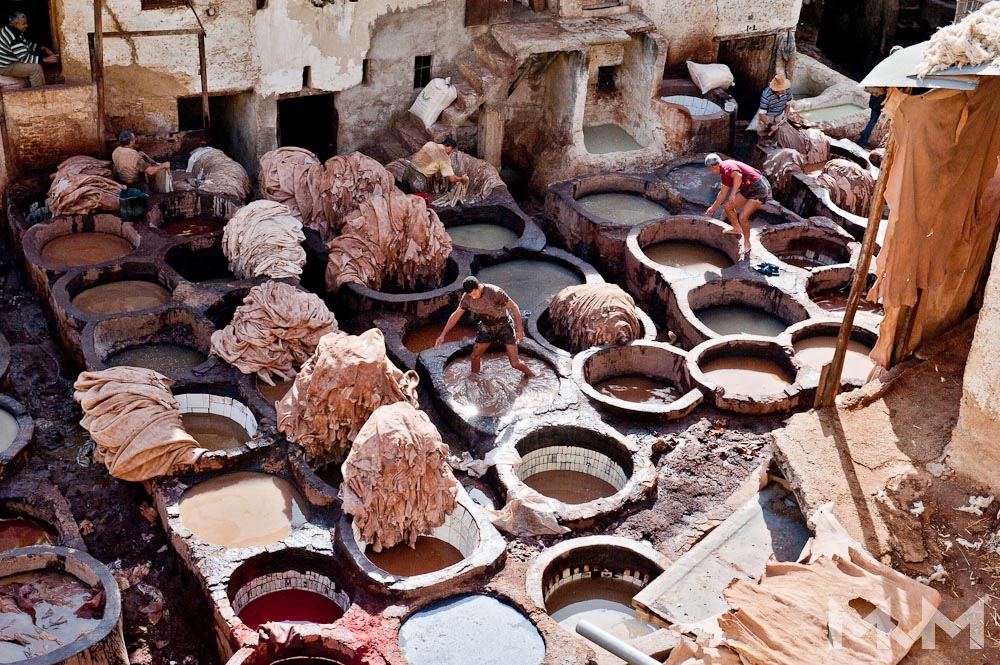 Fès Ledergerberei