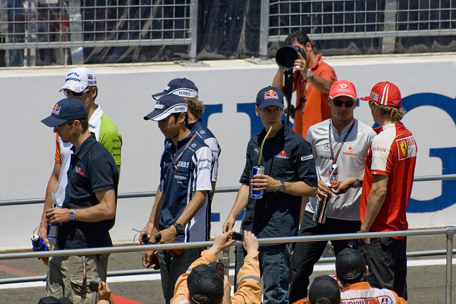 Fahrerparade F1 Istanbul