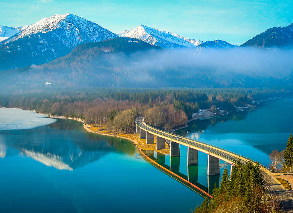 Fallerklammbrücke Nebel
