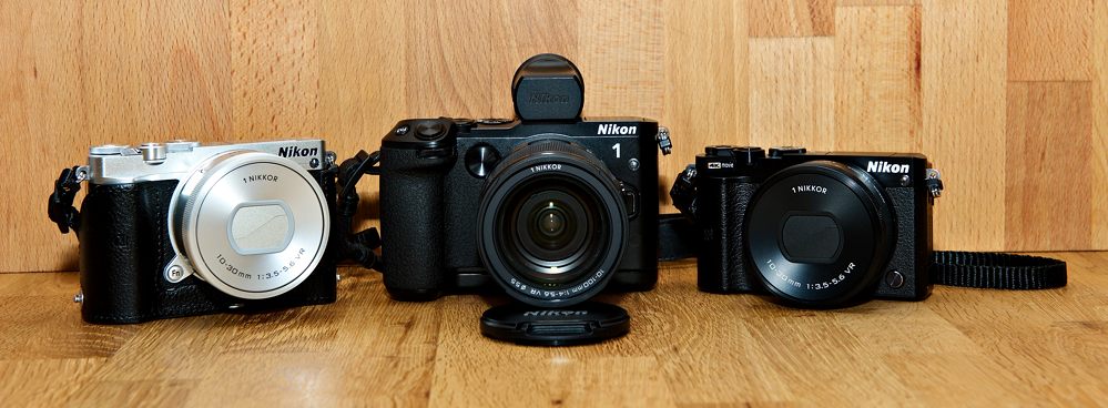 Familienbande Nikon 1, 2x J5, 1x V3