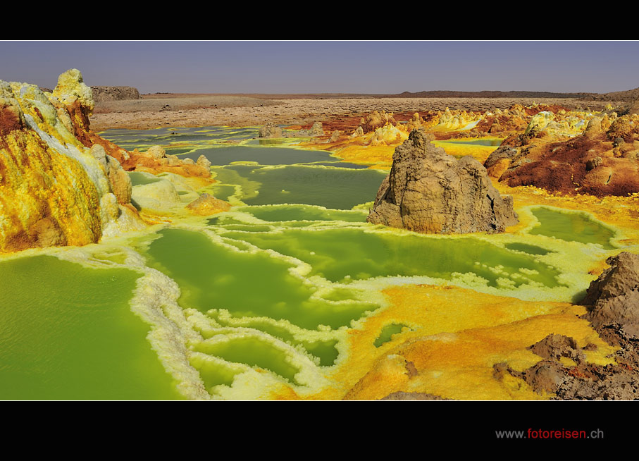 Farbenpracht im Dallol