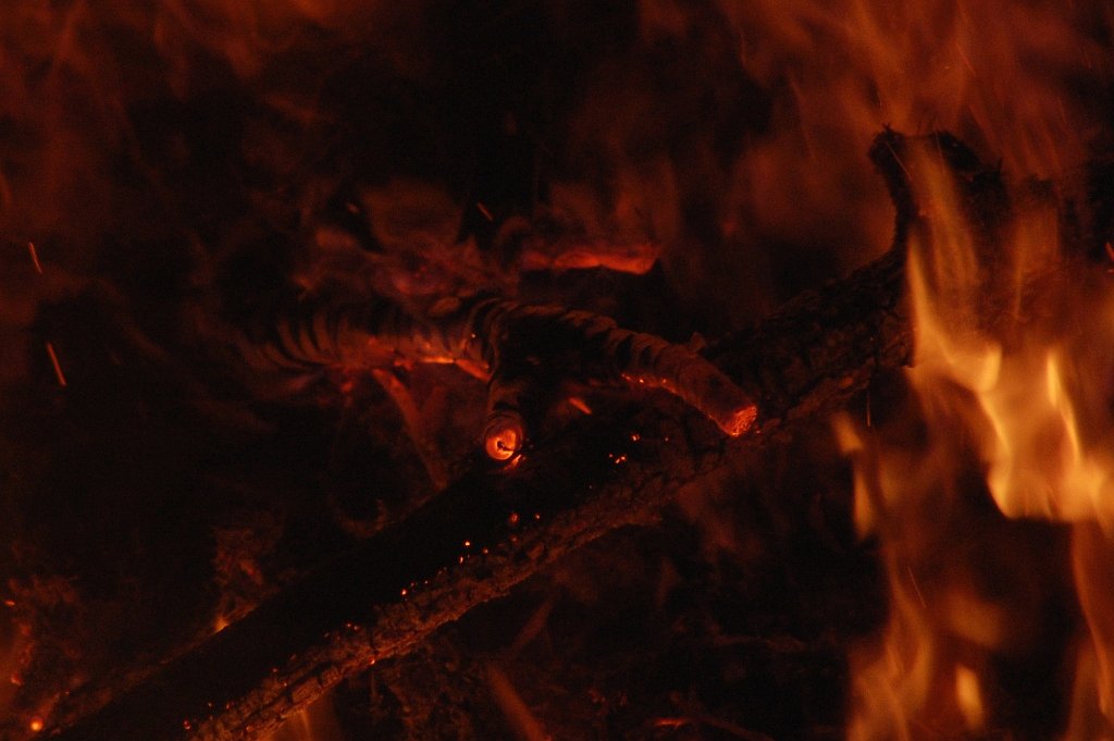 Fast im Feuer