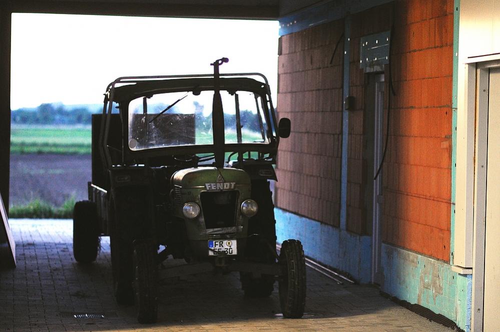 Fendt im Abendlicht
