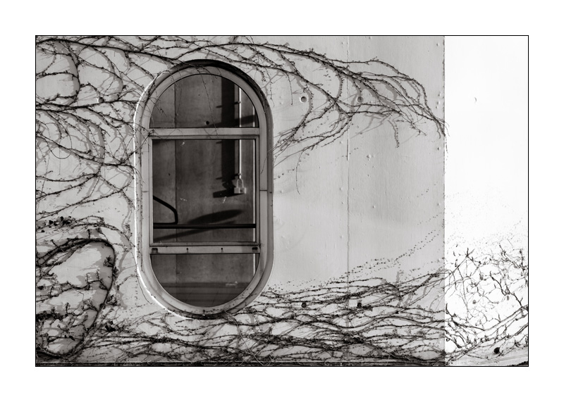 Fenster an der Universitaet Bielefeld