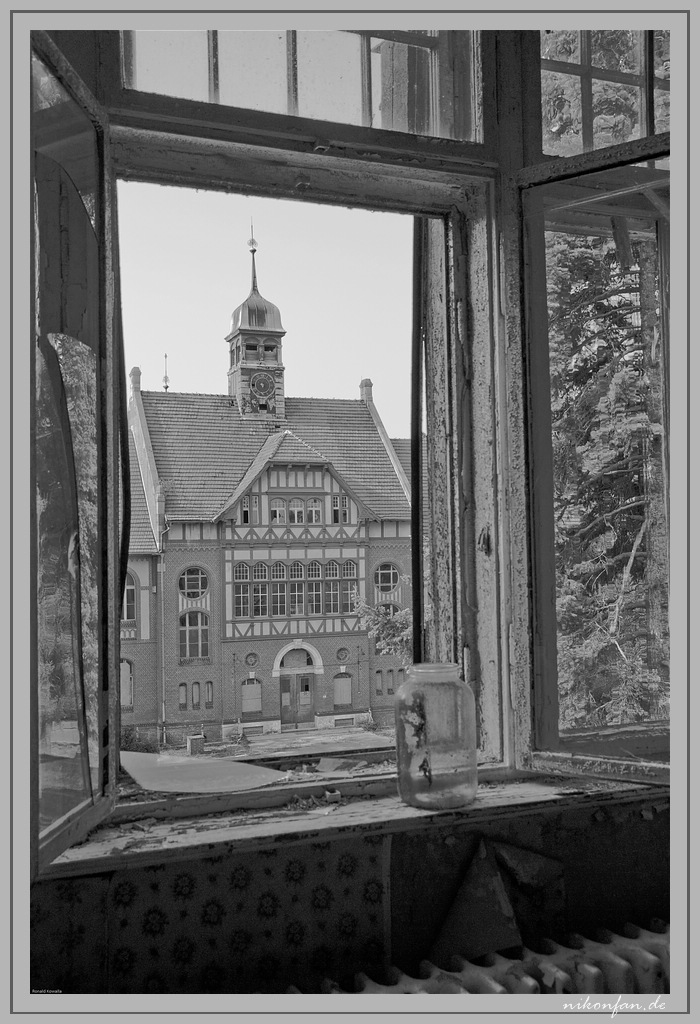 Fenster Ausblick