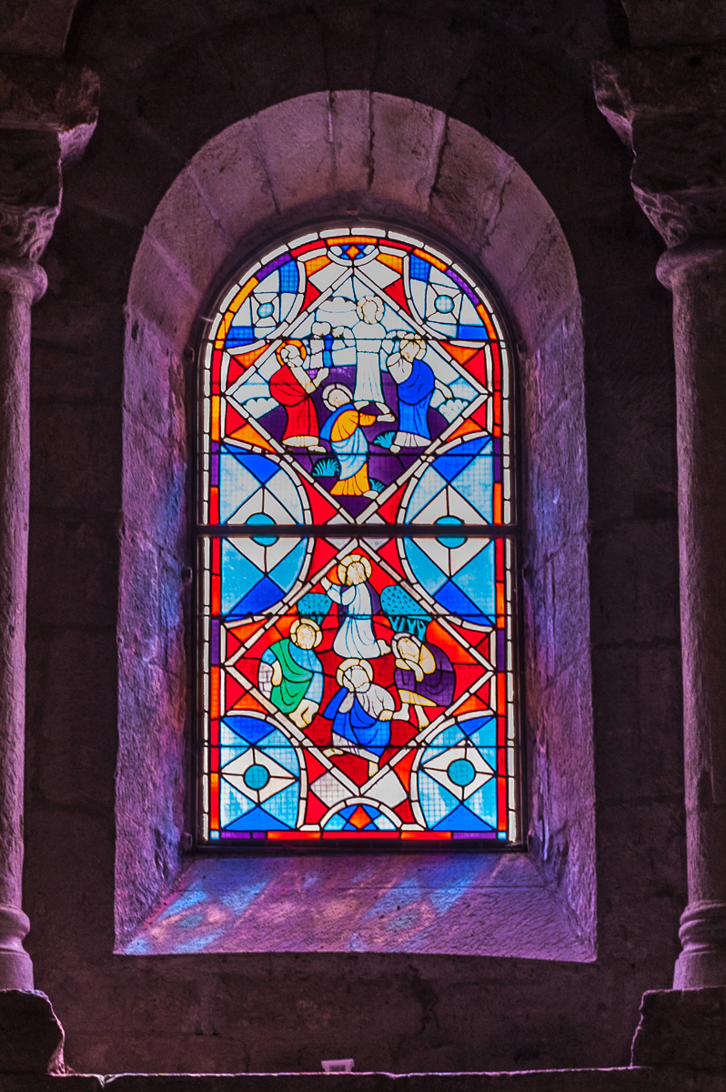 Fenster der Kirche von Nant