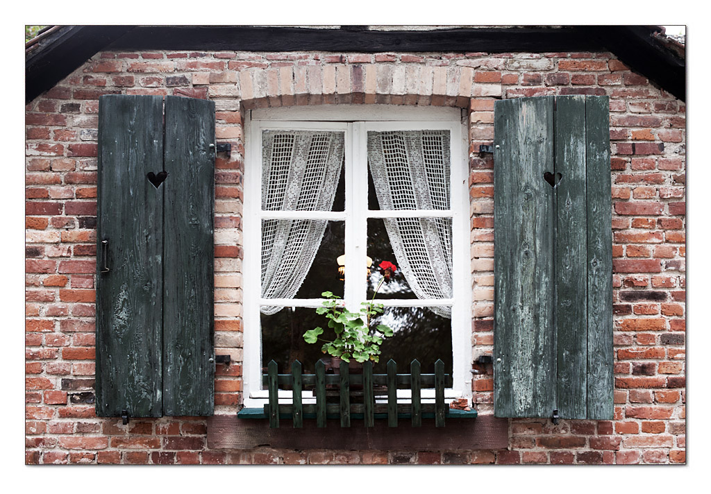 Fenster mit Laden