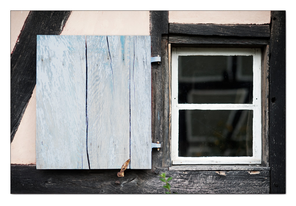 Fenster mit Laden