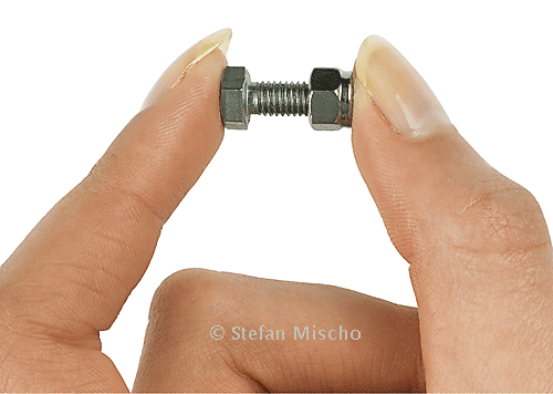 Finger Schraube