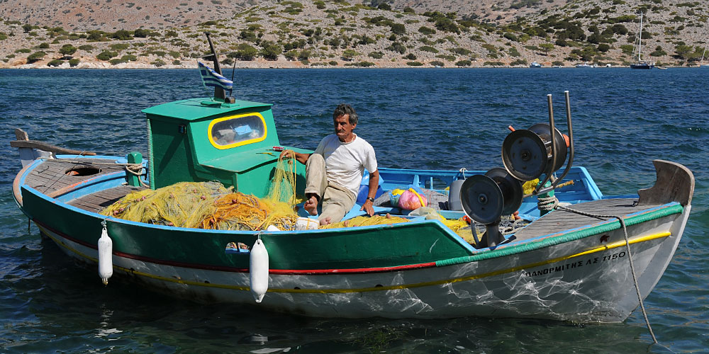 Fischerboot Symi