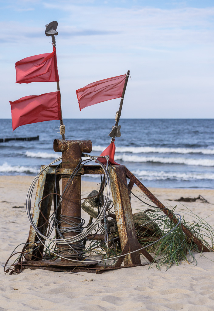 Fischerequipment bei Zempin