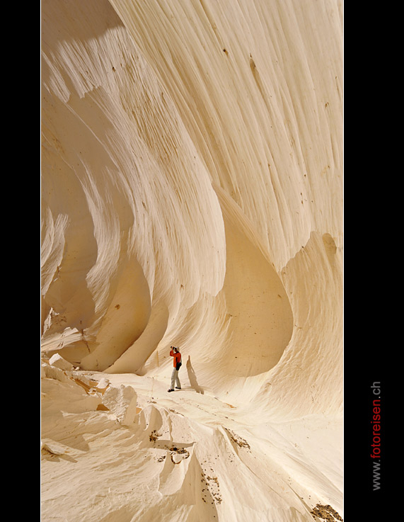 Fotografieren in der Weissen Wüste